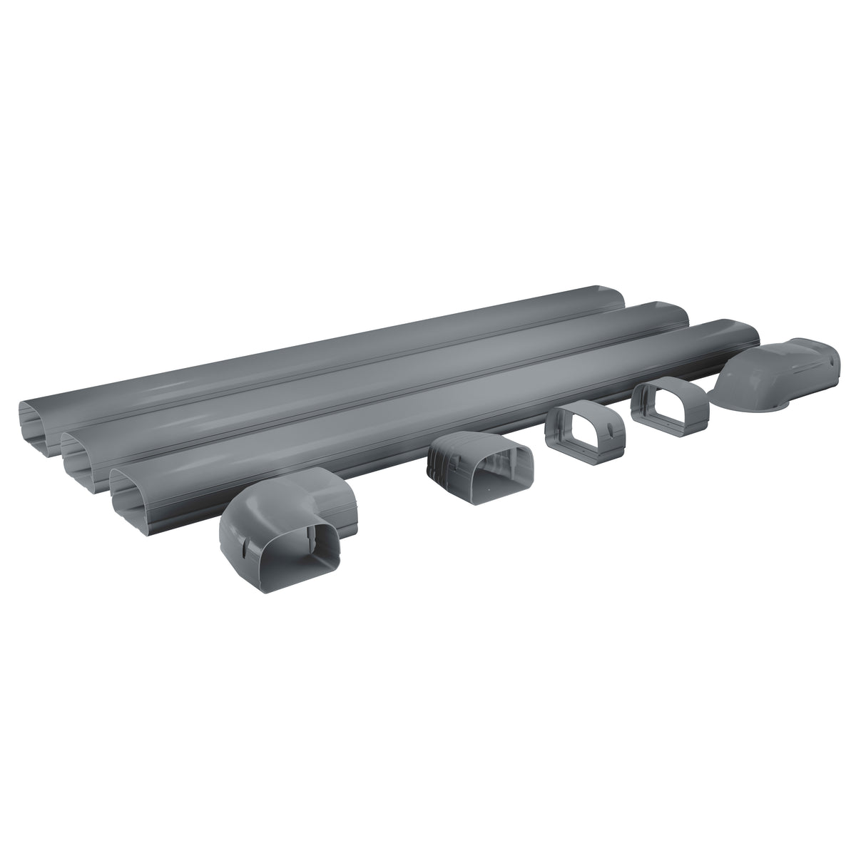 MRCOOL LineGuard Line Set Cover - Gray