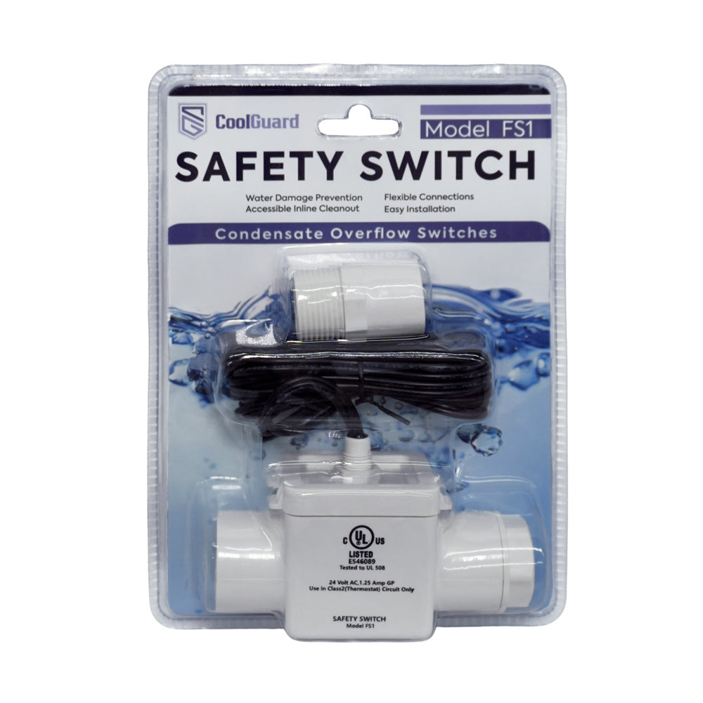 CoolGuard Sloped Drain-Line Float Safety Switch