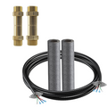 MRCOOL DIY Line Set Coupler Kit - 3/8 in × 5/8 in, 75 ft Cable