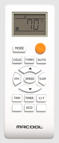 MRCOOL TravelCool RV Remote Control