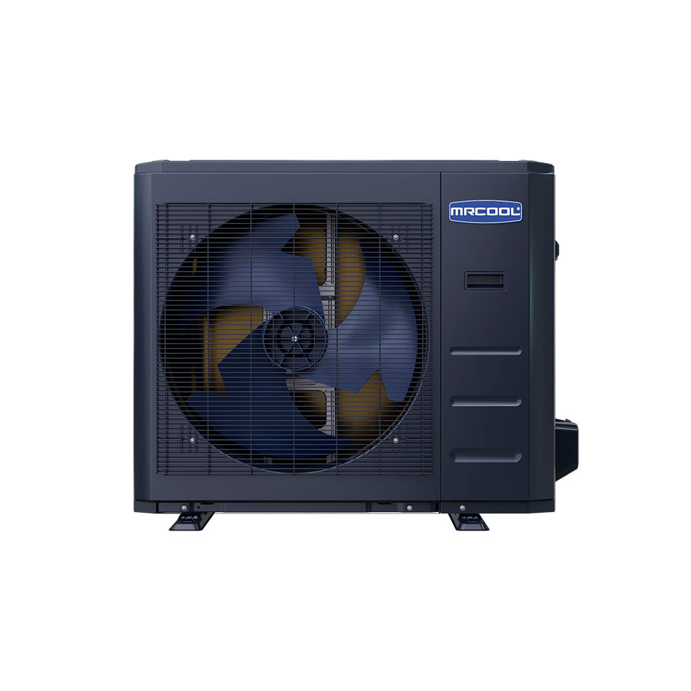 Universal® Split System Series — outdoor unit. Manufacturer component photograph; verify complete kit contents.