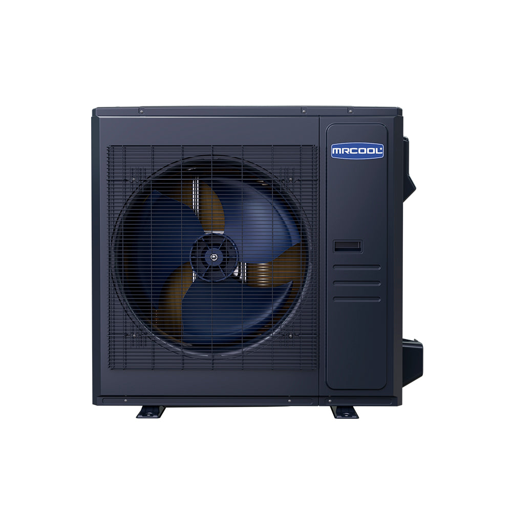 Universal® Split System Series — outdoor unit. Manufacturer component photograph; verify complete kit contents.